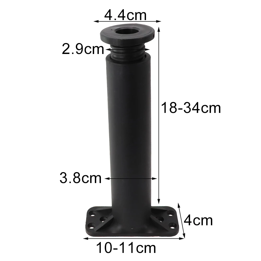 1PCS Telescopic Adjustable Bed Beam Support Foot High Hard Plastic Steel Furniture Leg Sofa Leg Bed Bottom Load Bearing Bracket