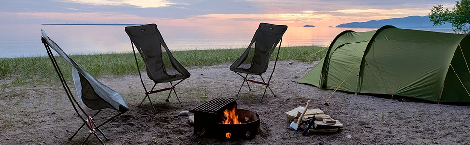 Camping Chair Outdoor Ultralight Folding Moon Chairs Portable Beach Chair Aluminiu Alloy Fishing Chair For Picnic BBQ Beach Rest