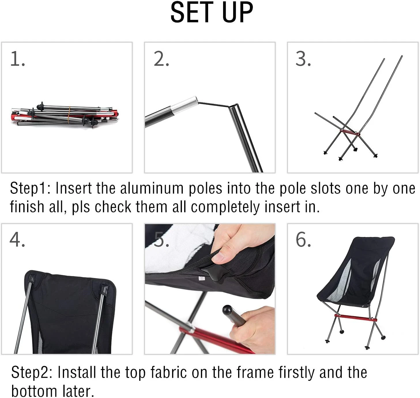 Camping Chair Outdoor Ultralight Folding Moon Chairs Portable Beach Chair Aluminiu Alloy Fishing Chair For Picnic BBQ Beach Rest