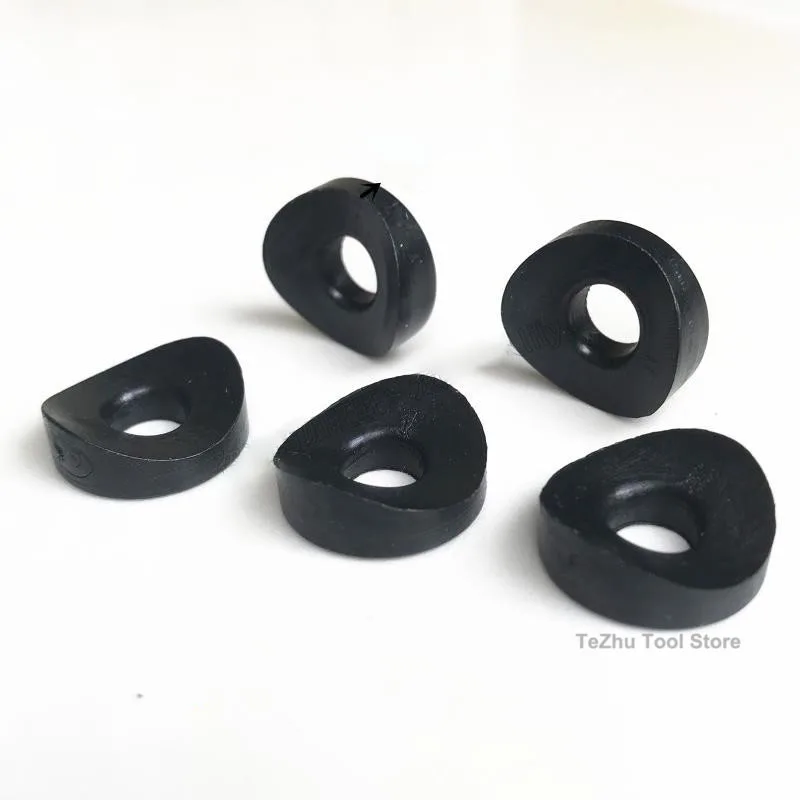 Duckbill Spacer Dia 16/18/19/22/25mm Bore 6/8mm Hollow Joint Round Tube Chair Fastening Washer Piece Plastic Curved Spacer