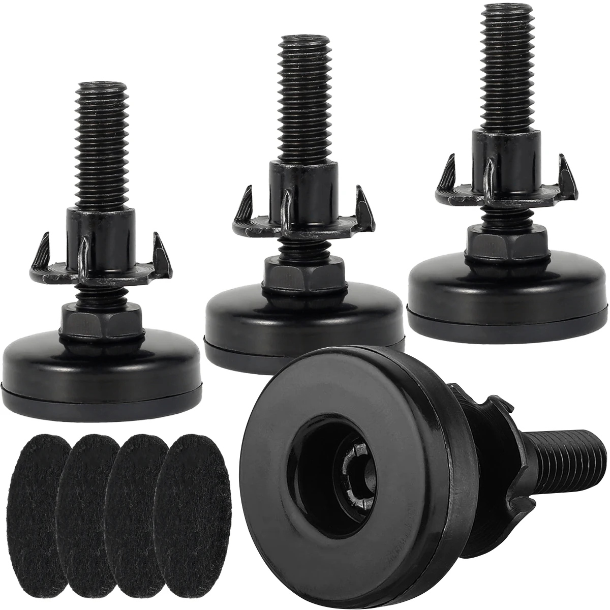 Furniture Adjustable Bolt Chair Feet level Floor Protector leg Pad Base Sofa Cabinet Table Mute damping anti-skid Sofa Raiser
