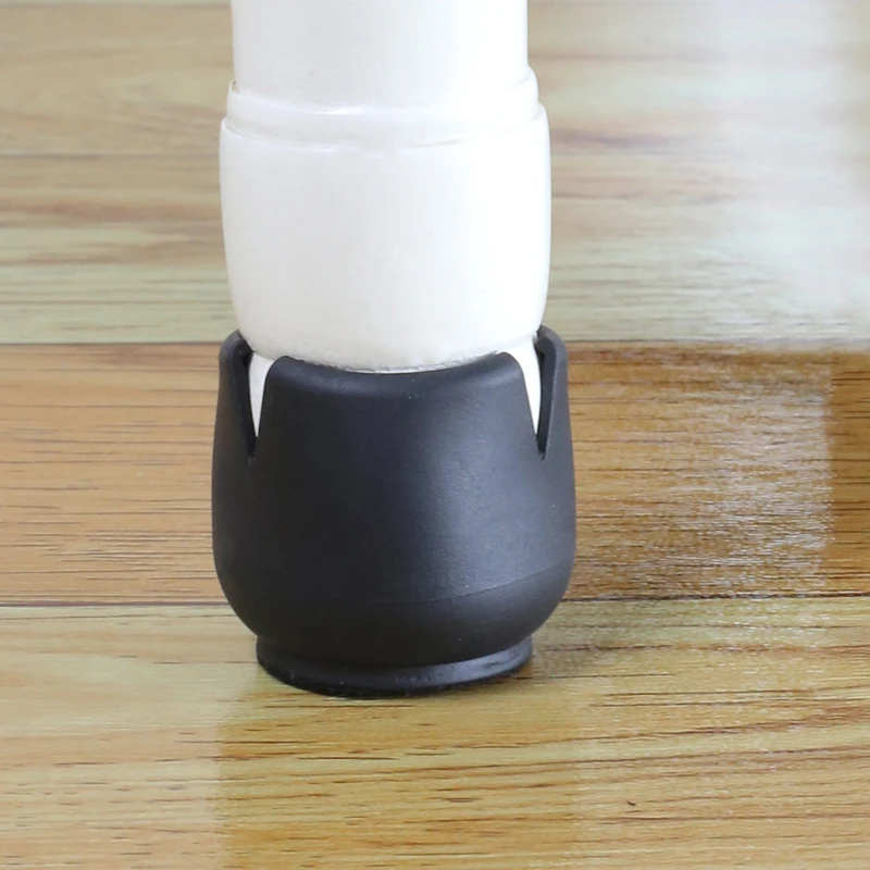 16Pcs Chair Leg Caps Silicone Table Chair Leg Mat Non-slip Table Chair Leg Caps Protection Bottom Cover Pad Wood Floor Protector