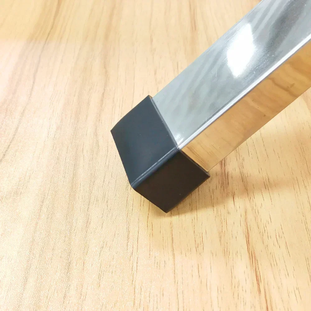 20*40mm square tube soft coat Mechanical equipment foot non-slip foot cover pad square tube plug scalp plug