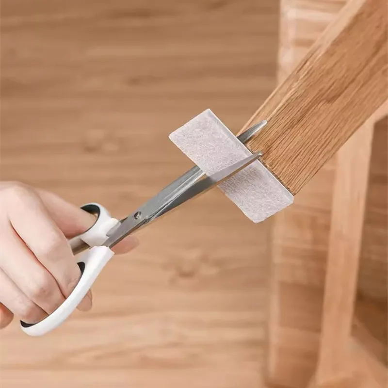 Felt Chair Leg Pads 3mm Thick Table Furniture Floor Scratch Protector Mat Mute Non-slip Self Adhesive DIY Furniture Accessories
