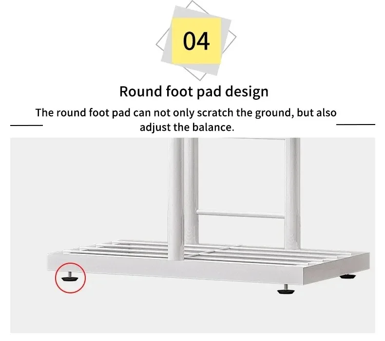 Iron Plant Stand Flower Shelves Pots Display Tray Stand for Flowers Plant Pot Holder Home Balcony Garden Decoration Organizer