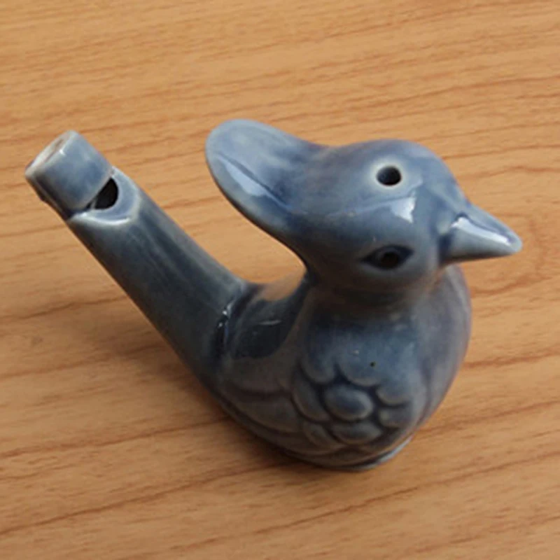 Ceramic Bird Whistle Musical Instrument Musical Toy for Kid Early Learning Educational Children Gift Toy