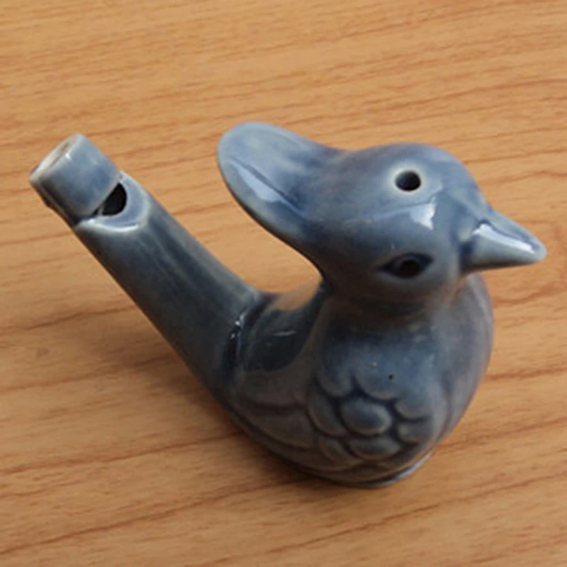 Ceramic Bird Whistle Musical Instrument Musical Toy for Kid Early Learning Educational Children Gift Toy