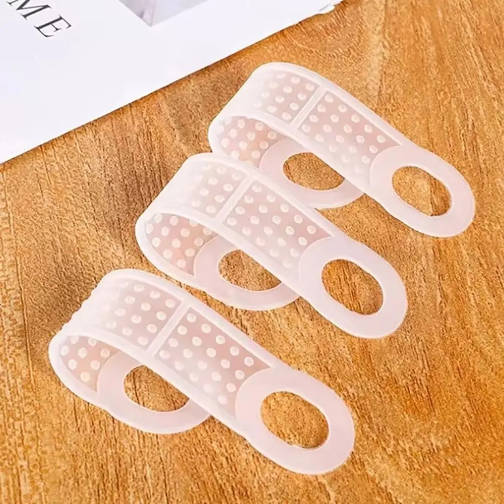 100Pcs Clothing Hanging Accessories Clothes Hanger Anti-slip Pad Pad Mat Windproof Hanger Strip Transparent Elastic