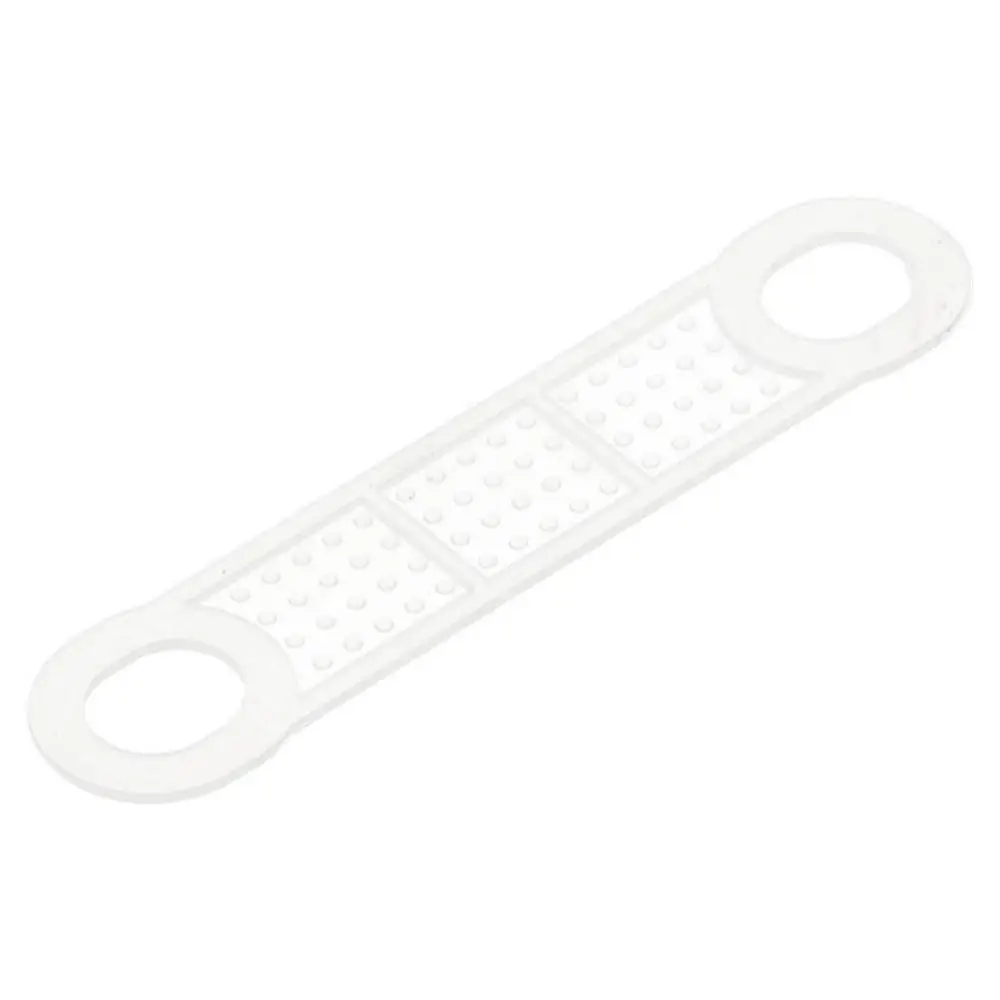 100Pcs Clothing Hanging Accessories Clothes Hanger Anti-slip Pad Pad Mat Windproof Hanger Strip Transparent Elastic