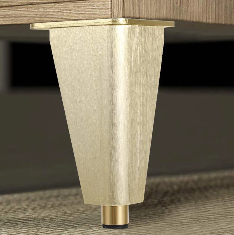 Aluminum Alloy Furniture Hardware Legs Adjustable Anti-rust Bathroom Cabinet Feet Sofa Coffee Table TV Cabinet Support Feet