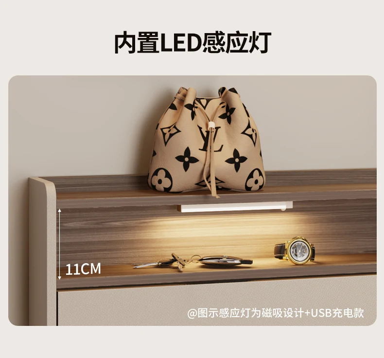 Narrow Vertical Shoe Rack Ultra Thin Luxury Entrance Hall Cabinet Modern White Armadi Da Soggiorno Multifunction Furniture