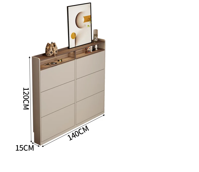 Narrow Vertical Shoe Rack Ultra Thin Luxury Entrance Hall Cabinet Modern White Armadi Da Soggiorno Multifunction Furniture