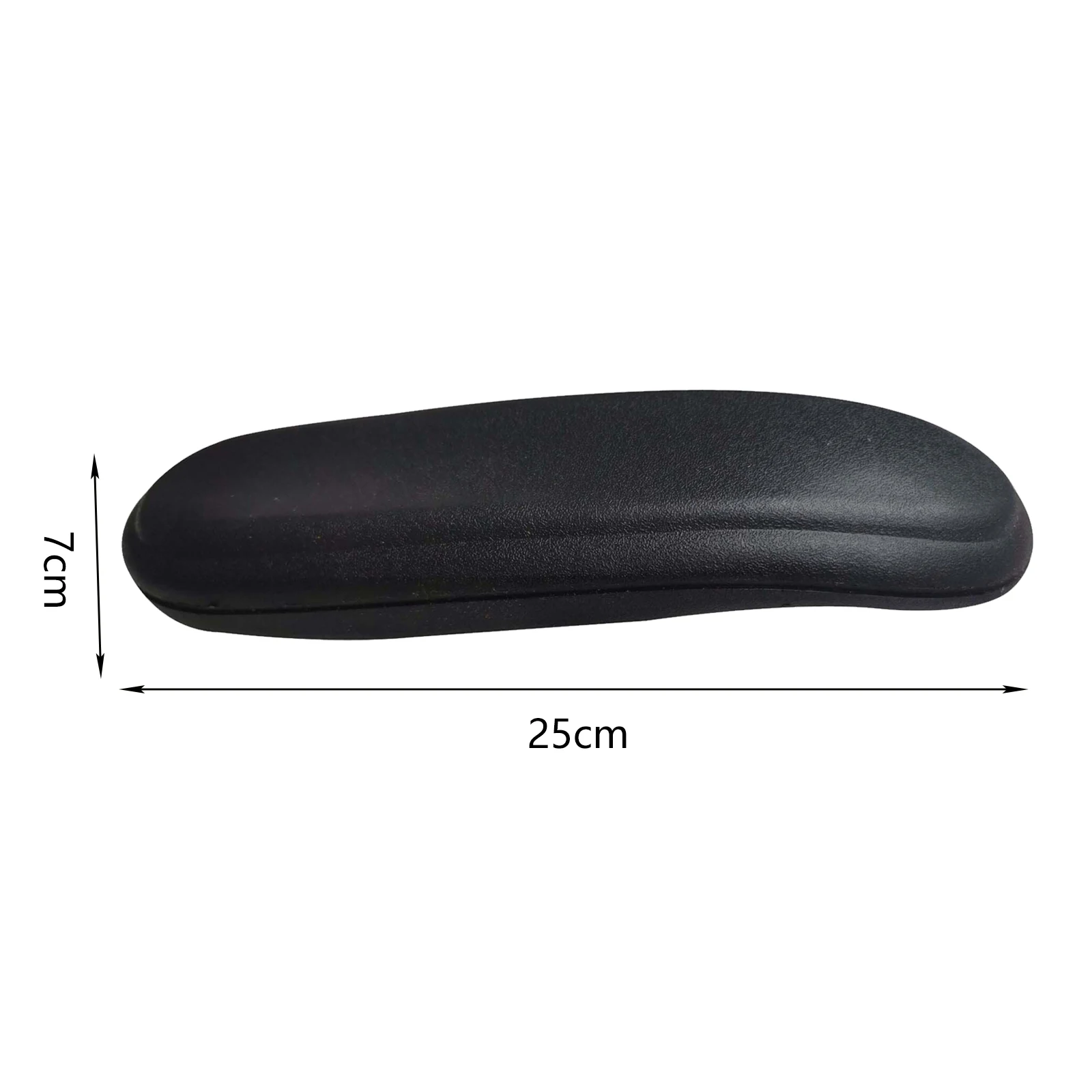 With Screw 2 Pieces Fittings Office Chair Arm Covers Cushions Pad Comfort Armrest Arm Replacement Armrest Pads for Gaming Chair