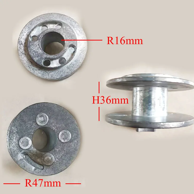 Original Sunshade handle internal accessories balcony courtyard Roman umbrella replacement Handrail bobbin ring and spool bar