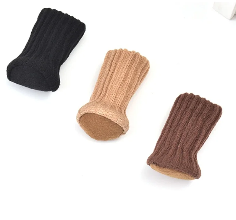 24PCS Chair Leg Socks High Elastic Chair Leg Floor Protectors with Anti-Slip PadsThick Chair Leg Caps Furniture Pads Covers Set