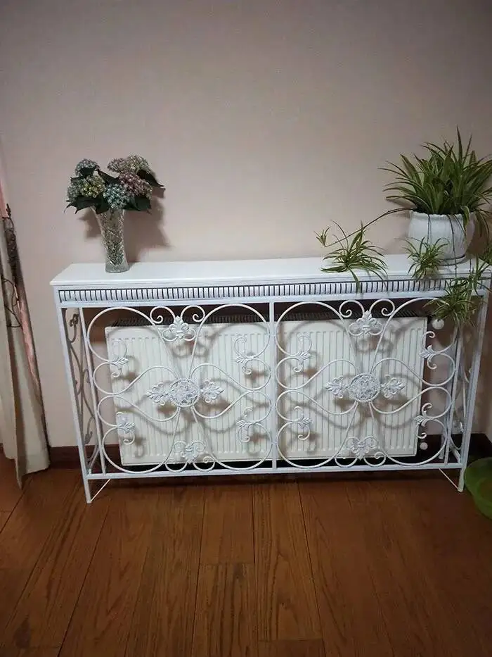 Console Decoration European Tables Wrought Desk Iron Modern Living Room Furniture Entrance Console Home Corridor Wall Shelf Z