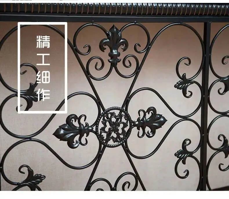 Console Decoration European Tables Wrought Desk Iron Modern Living Room Furniture Entrance Console Home Corridor Wall Shelf Z
