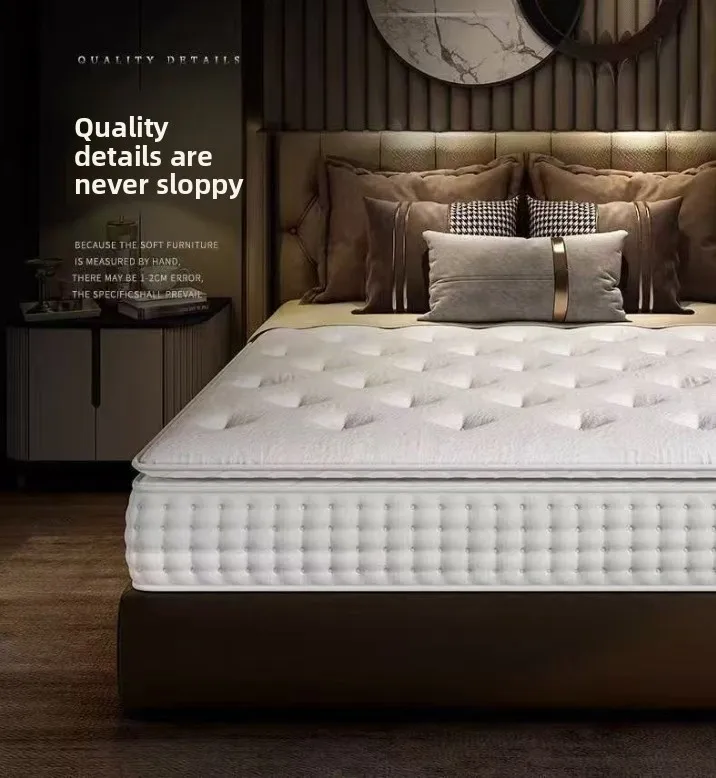 Luxury Mattress Bed 5 Star Hotel 11" Individually Wrapped Inner Spring Latex Mattress King Size Bed Mattress