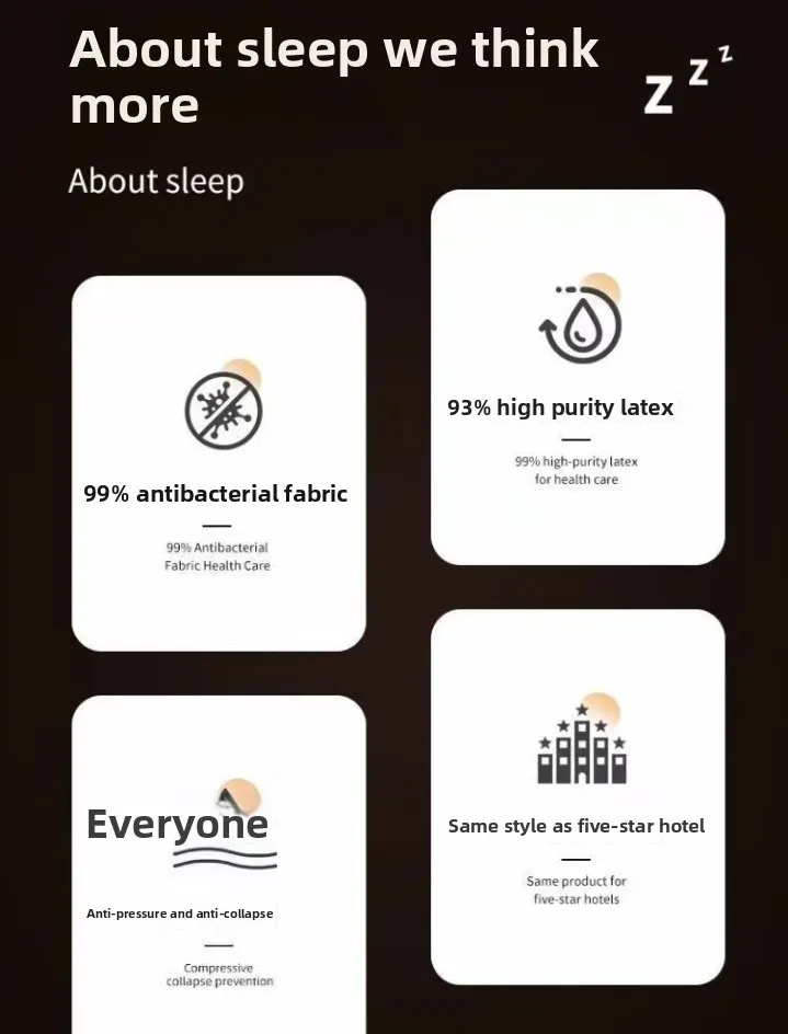 Luxury Mattress Bed 5 Star Hotel 11" Individually Wrapped Inner Spring Latex Mattress King Size Bed Mattress