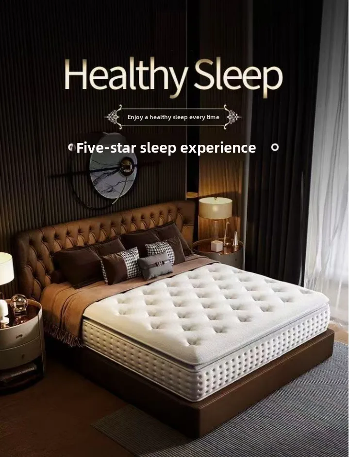 Luxury Mattress Bed 5 Star Hotel 11" Individually Wrapped Inner Spring Latex Mattress King Size Bed Mattress