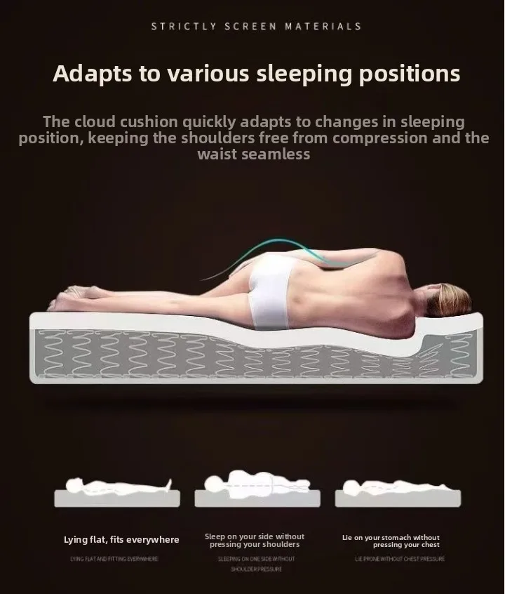 Luxury Mattress Bed 5 Star Hotel 11" Individually Wrapped Inner Spring Latex Mattress King Size Bed Mattress