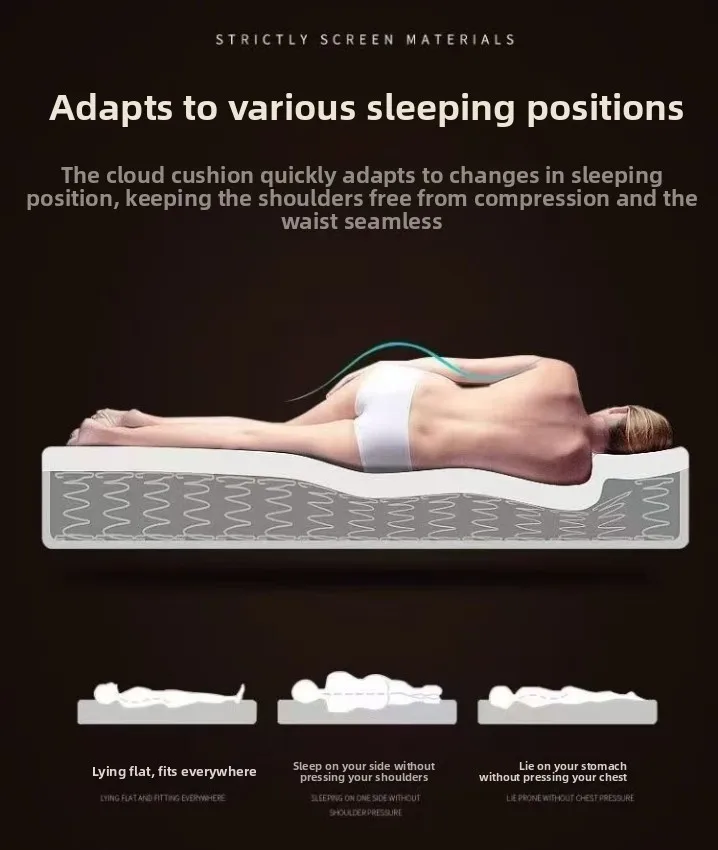 Luxury Mattress Bed 5 Star Hotel 11" Individually Wrapped Inner Spring Latex Mattress King Size Bed Mattress