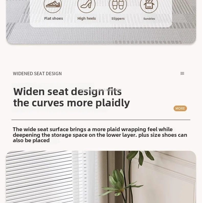 Shoe Changing Stool, Door, Household, Entrance, Entrance, Light Luxury, High-end Sense, Long Sofa