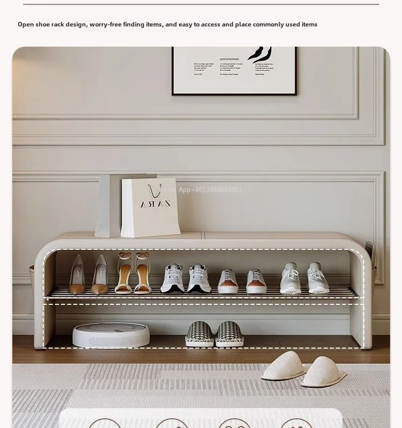 Shoe Changing Stool, Door, Household, Entrance, Entrance, Light Luxury, High-end Sense, Long Sofa