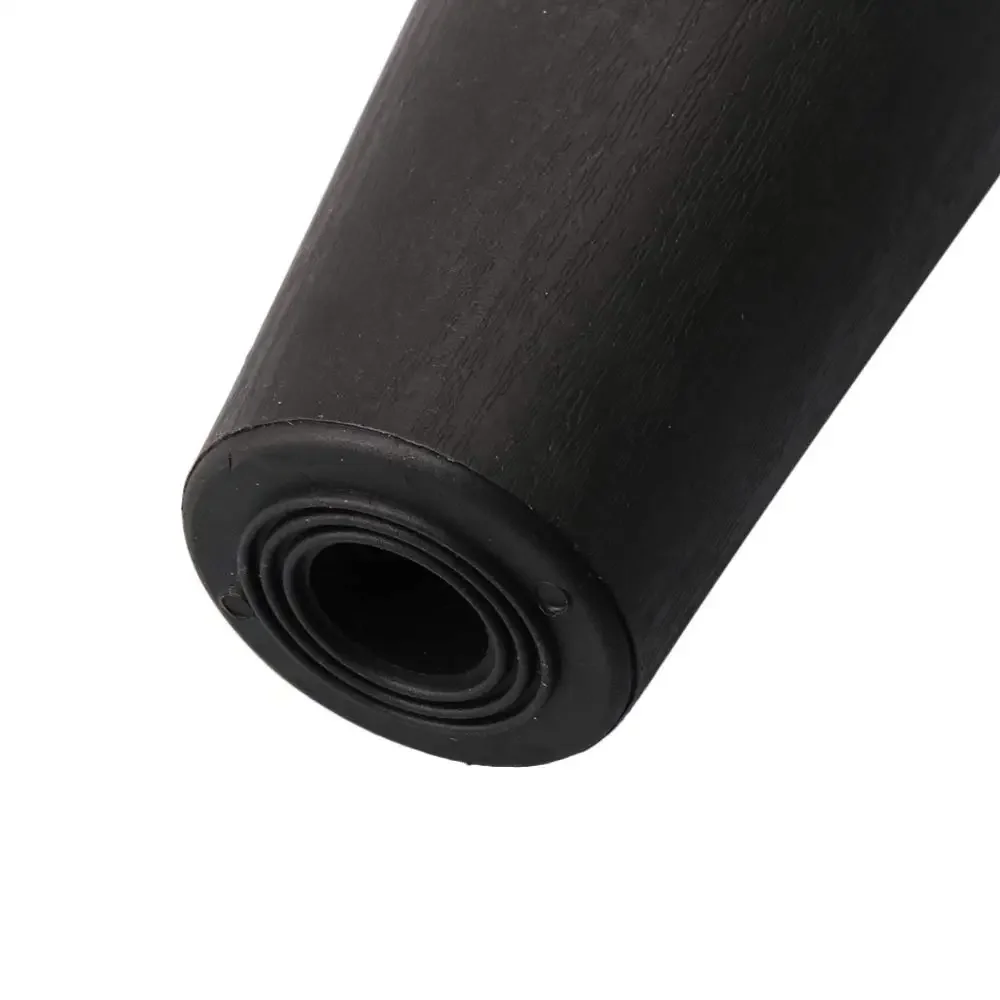 4pcs Round Tapered Black Plastic Furniture Legs Feet High 40 65 90 100 120MM with M8*25 Thread Shank for Sofa Couch and Chair