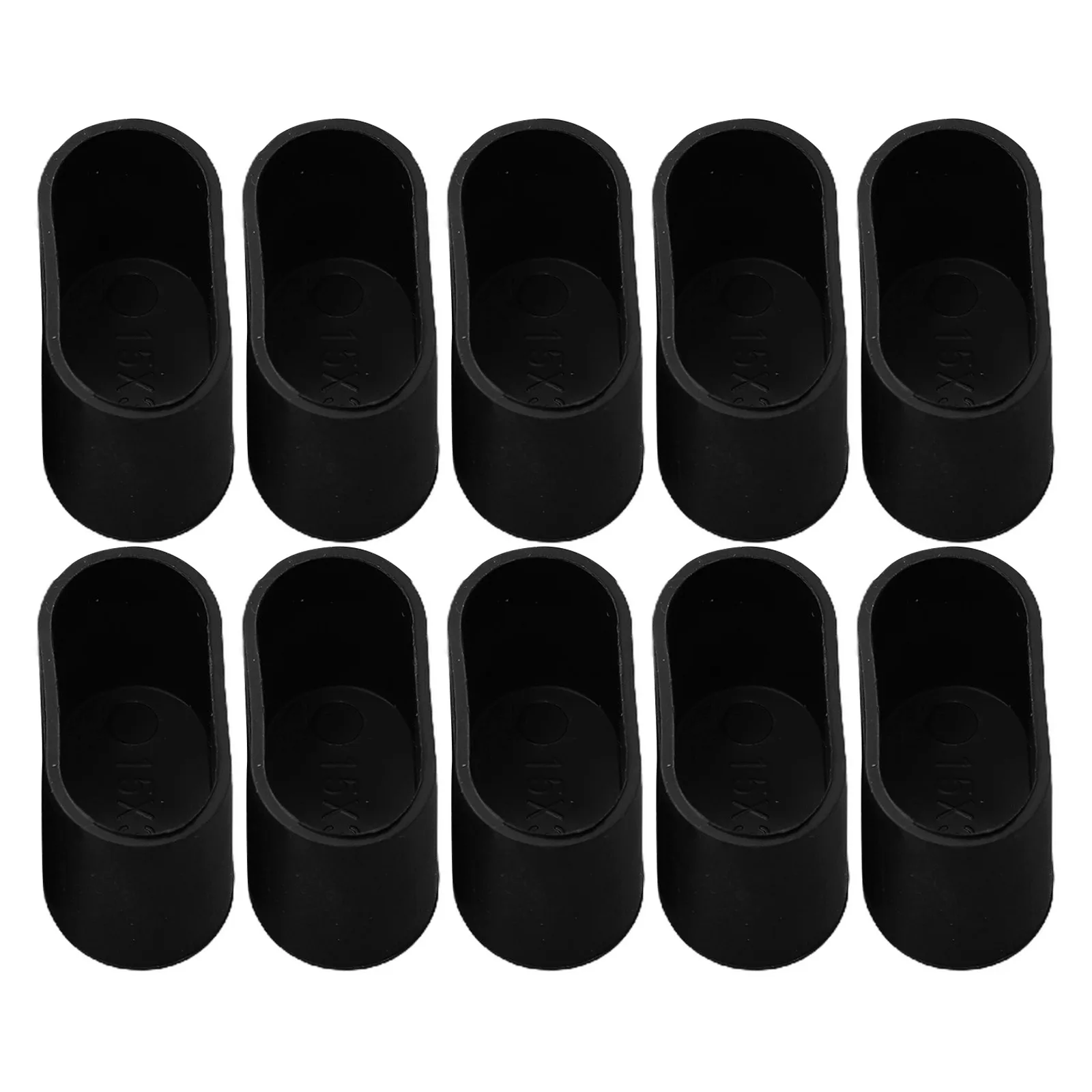 10Pcs Rubber Chair Leg Cap Oval Covers Furniture Table Feet Floor Protectors For Outdoor Patio Garden Office Home Furniture