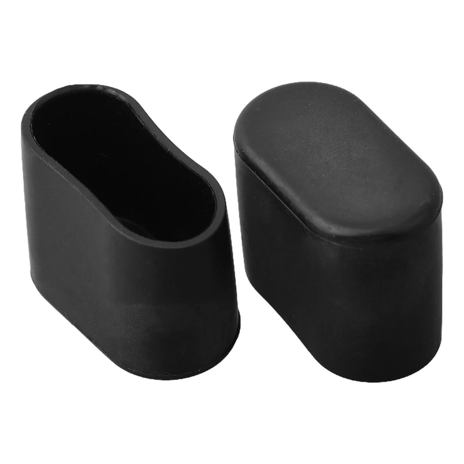 10Pcs Rubber Chair Leg Cap Oval Covers Furniture Table Feet Floor Protectors For Outdoor Patio Garden Office Home Furniture