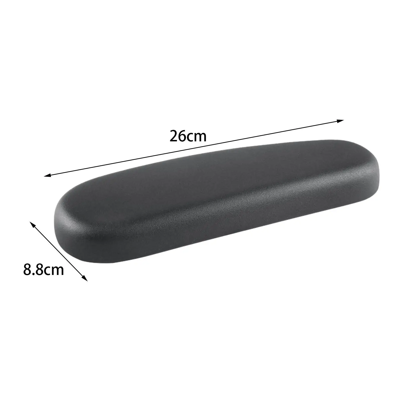 1 Pairs Gaming Chair Armrest Arm Pads Replacement Soft Support Armrest Accessories Computer Chair Armrest Caps Left and Right