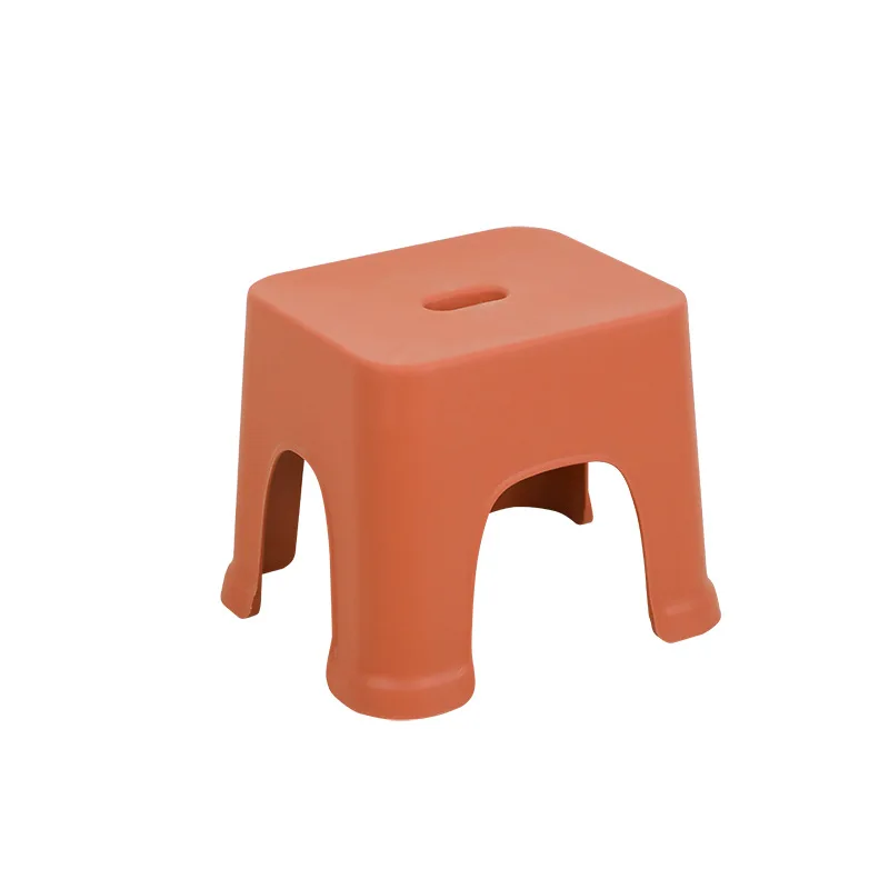 Household Children Plastic Stool Kindergarten Floor Bench Living Room Adult Chair Home Thickened Bathroom Footstool Furniture