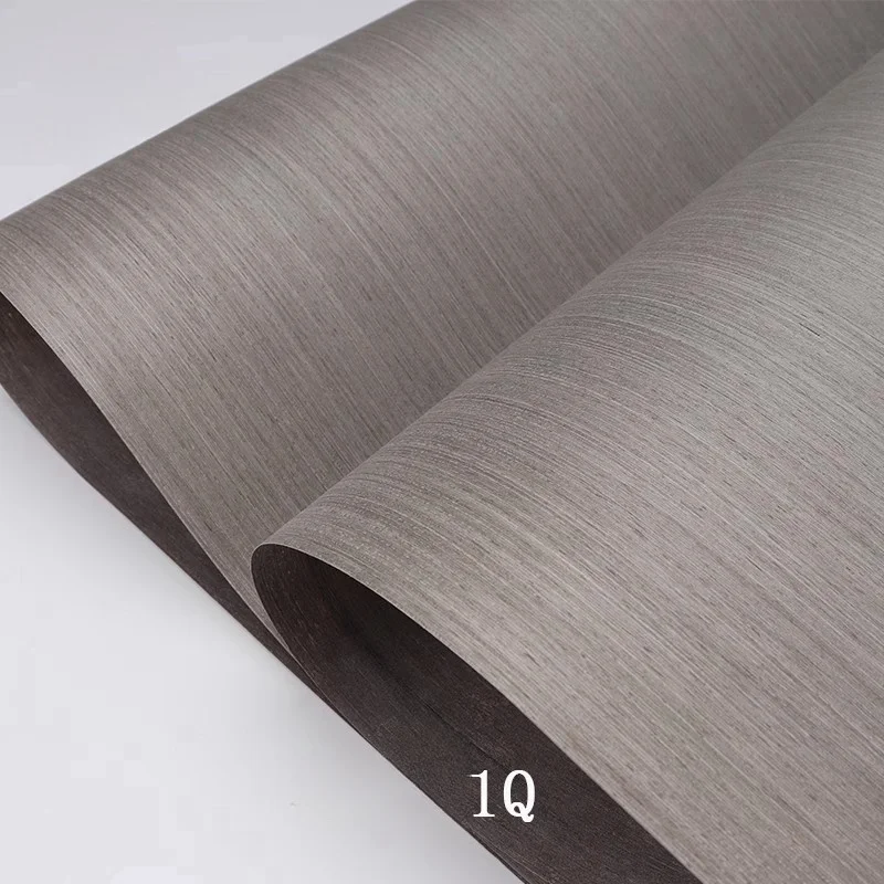L:2.5Meters Width:58cm T:0.2mm Engineering wood veneer modern gray-white veneer furniture showcase surface decoration veneer