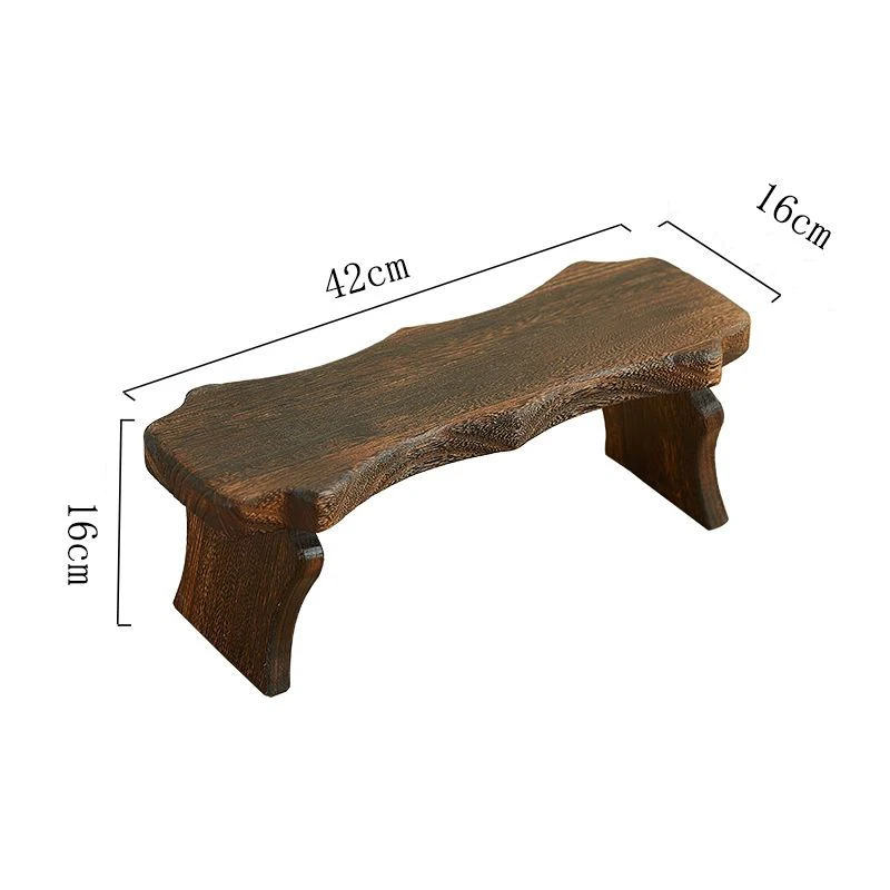 Removable Wooden Stools Low Luxury Nordic Children Footrest Small Shoe Changing Footstool Multifunctional Ottoman Children
