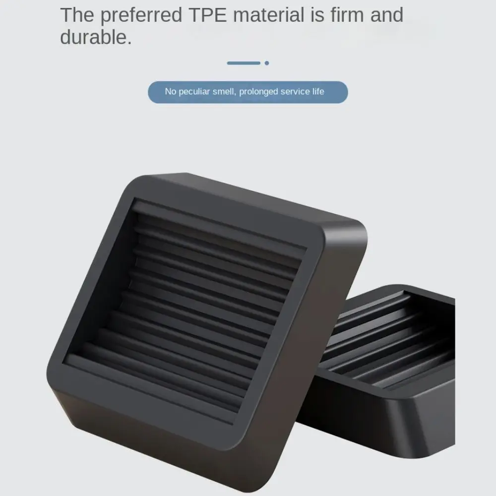 Office Chair Wheel Stopper Furniture Caster Cups Hardwood Floor Protectors Anti Vibration Pad Chair Roller Feet Anti-slip Mat