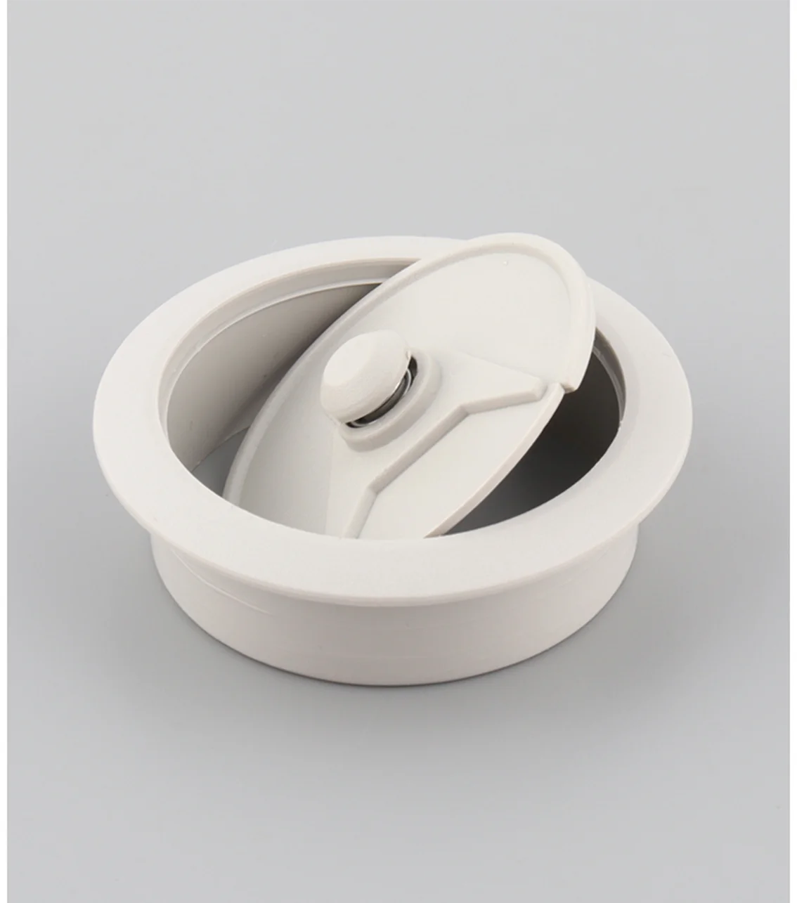 35mm 50mm 53mm 60mm 80mm Round Wire Hole Cover Computer Desk Wiring Box Cable Outlet Port Surface Line Box Furniture Hardware