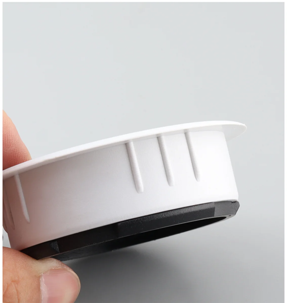 35mm 50mm 53mm 60mm 80mm Round Wire Hole Cover Computer Desk Wiring Box Cable Outlet Port Surface Line Box Furniture Hardware