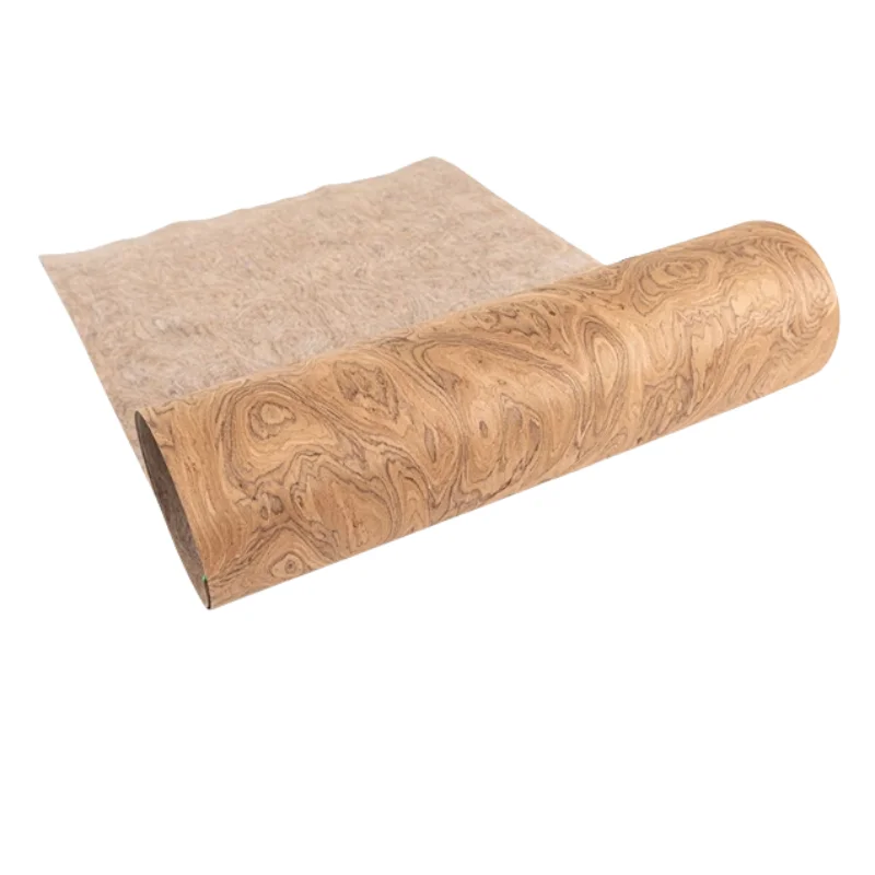 Technology Elm Burl Wood Veneer L:2.5MetersX58CM T:0.3/0.5mm for Luxury Furniture&Accent Walls Speaker Cabinet Decorative Panels