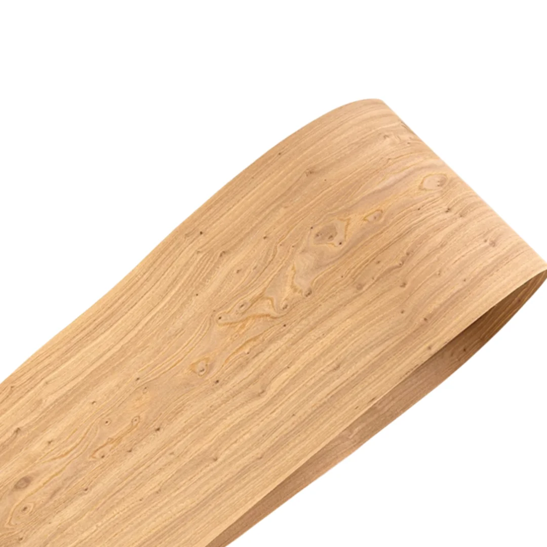 Length:2.5meters Width:200mm Thick:0.5mm Natural Elm Burl Veneer Sheets Furniture DIY Audio Guitar Wall Door Decor material