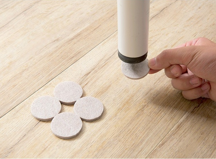 18-128 PCS Felt Chair Leg Pads 5mm Thick  Floor Scratch Protector Mat Mute Non-slip Self Adhesive DIY Furniture Accessories