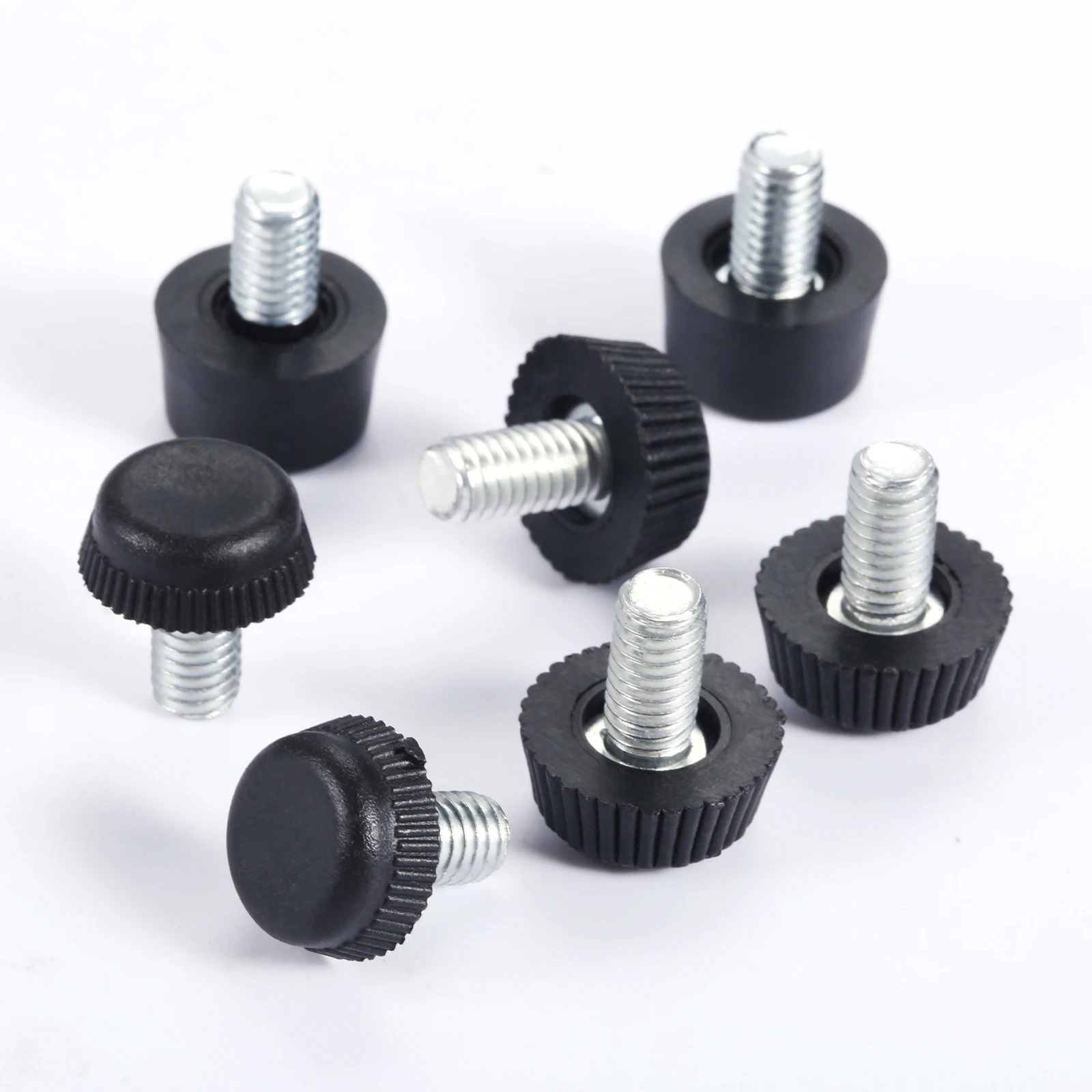 10pcs/set Adjusting Furniture Feet M6*10mm Screw Leveling Height Pad Balance Table Ped Chair Leg Sofa Protect Floor Anti-Slip