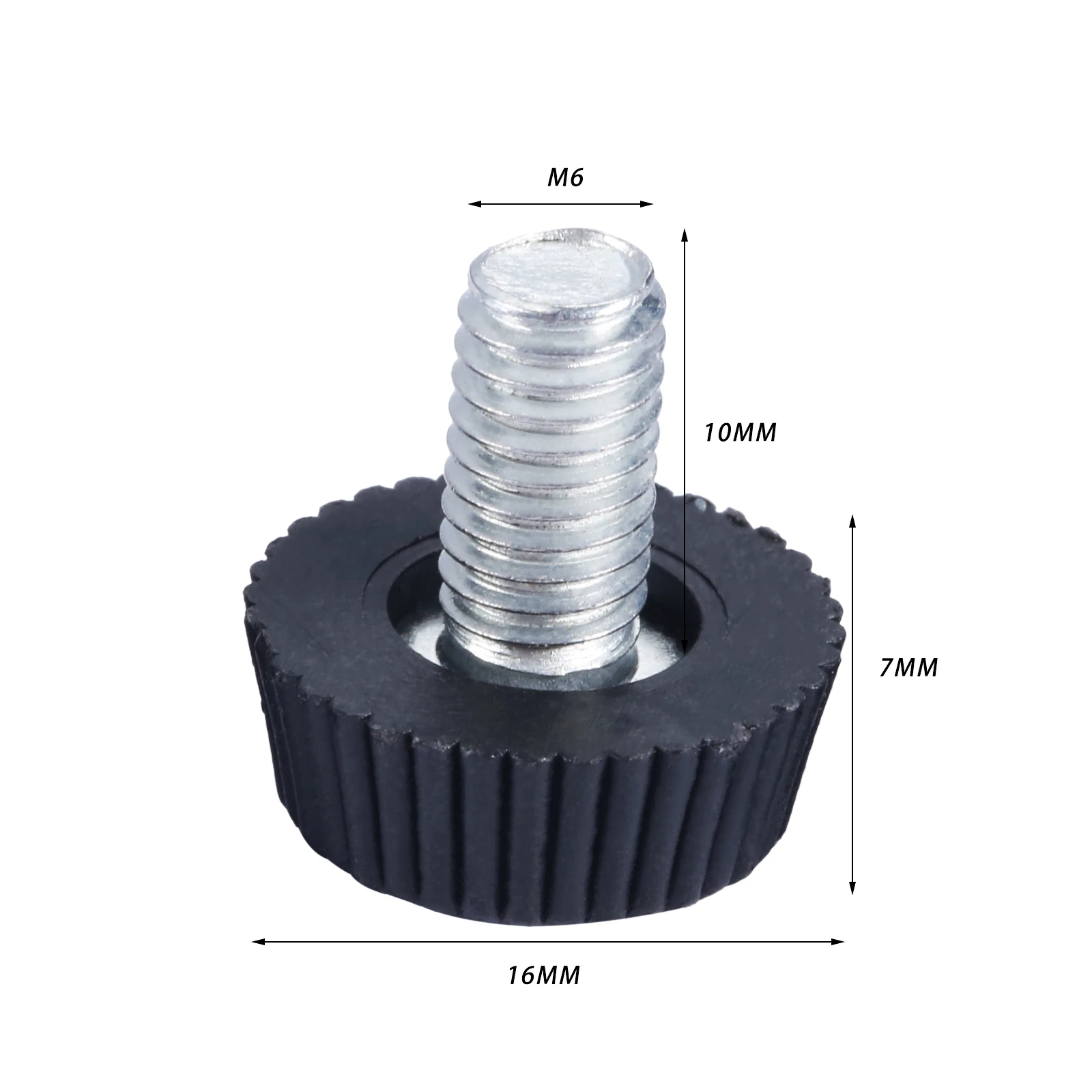 10pcs/set Adjusting Furniture Feet M6*10mm Screw Leveling Height Pad Balance Table Ped Chair Leg Sofa Protect Floor Anti-Slip