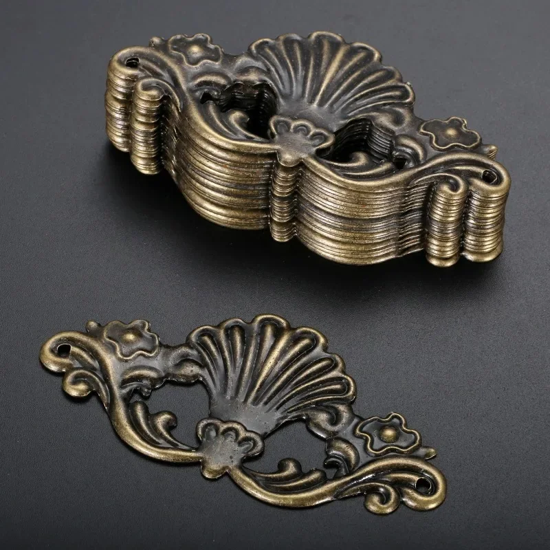 8Pcs Antique Bronze Jewelry Wooden Box Decorative Protector Brackets Album Embellishment Scrapbook Corner Protection Guard Cover
