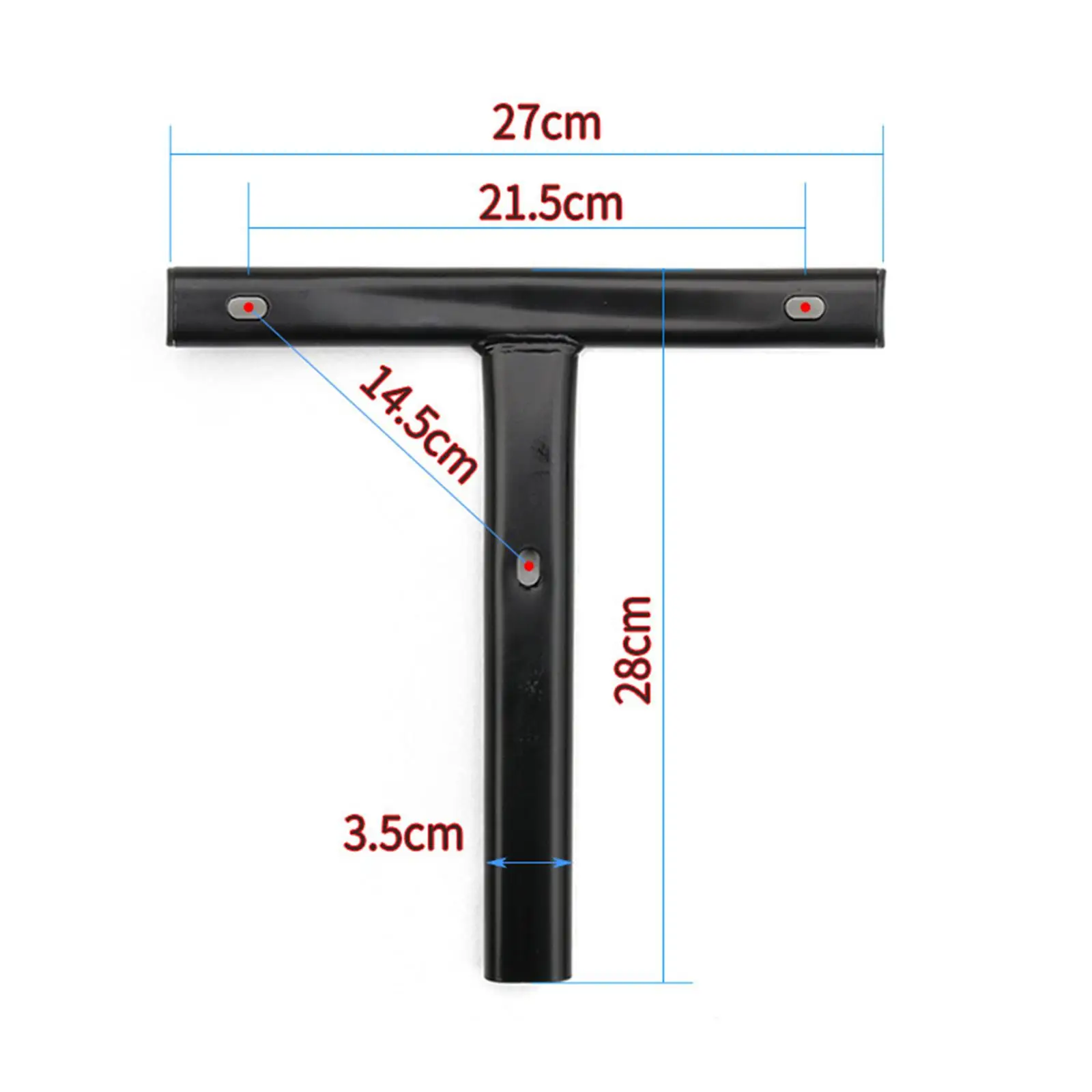 Sturdy T-Shaped Swivel Chair Back Support Rod for Desk Chairs Household Essential Bar