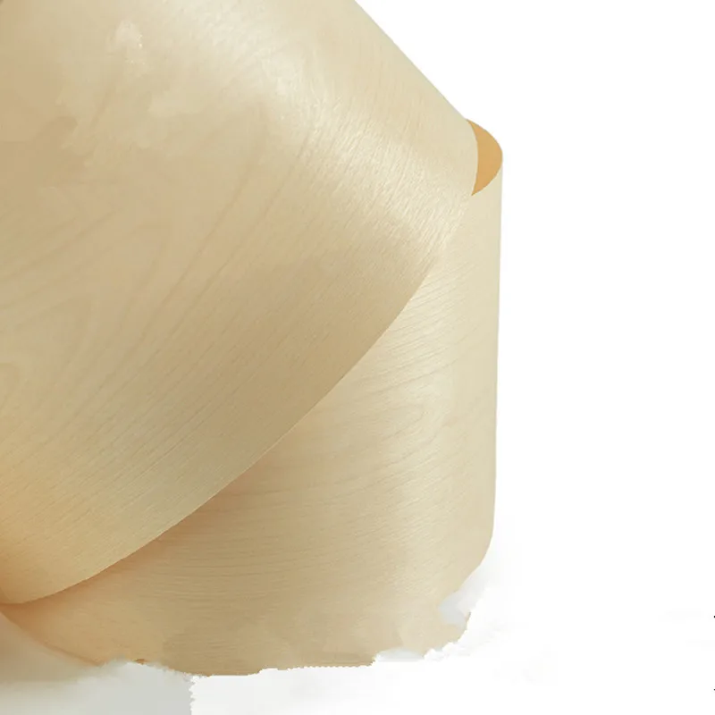 Natural Birch Veneer Thin Wood Veneer Solid Decorative Panel Outer Skin Speaker Furniture Guitar Cabinet Doors DIY