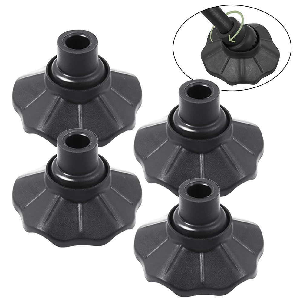 4pcs Chair Foot Covers 14mm Outdoor Camping Chair Foot Cover Furniture Leg Protectors Feet Mats Camping Chairs Replacement Parts