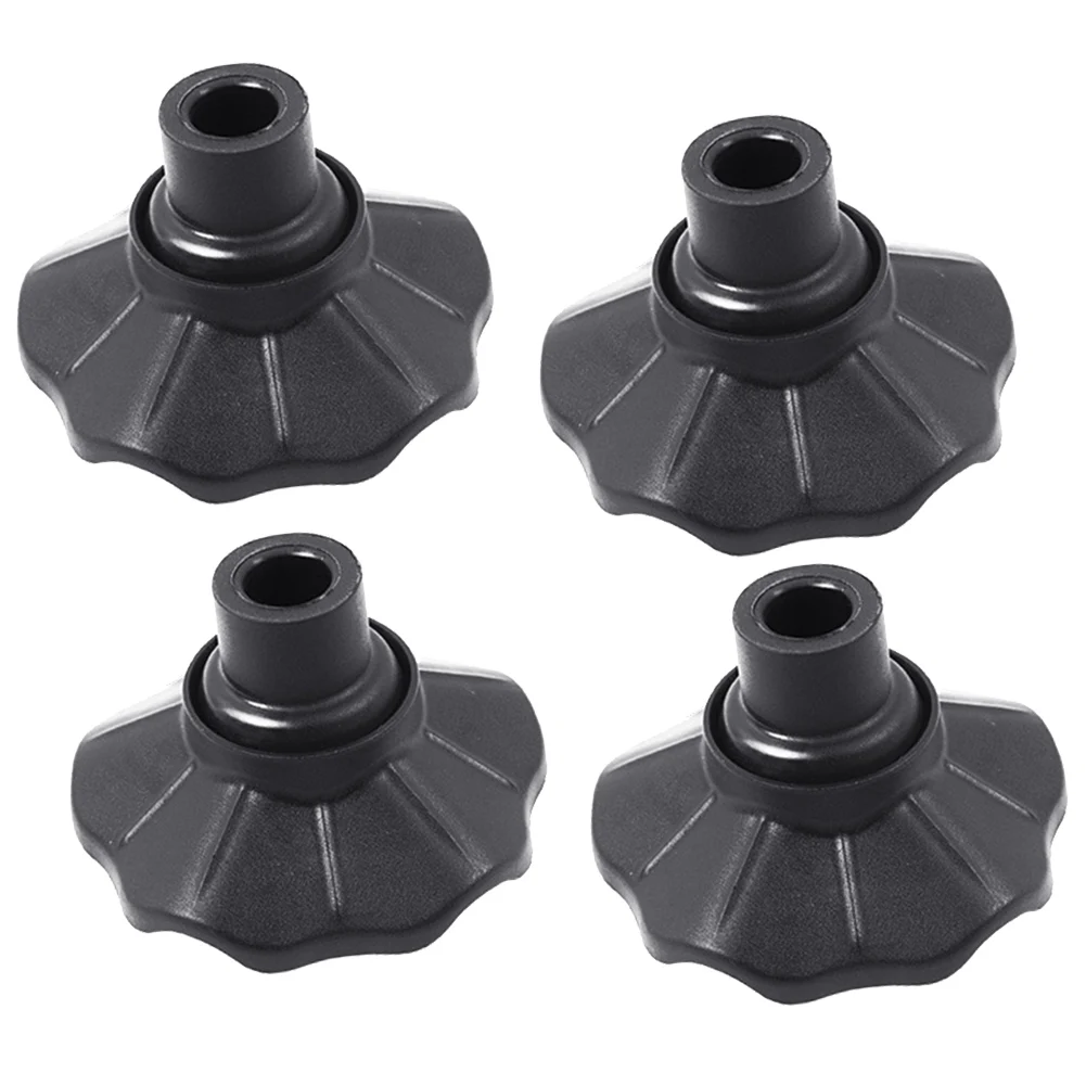 4pcs Chair Foot Covers 14mm Outdoor Camping Chair Foot Cover Furniture Leg Protectors Feet Mats Camping Chairs Replacement Parts