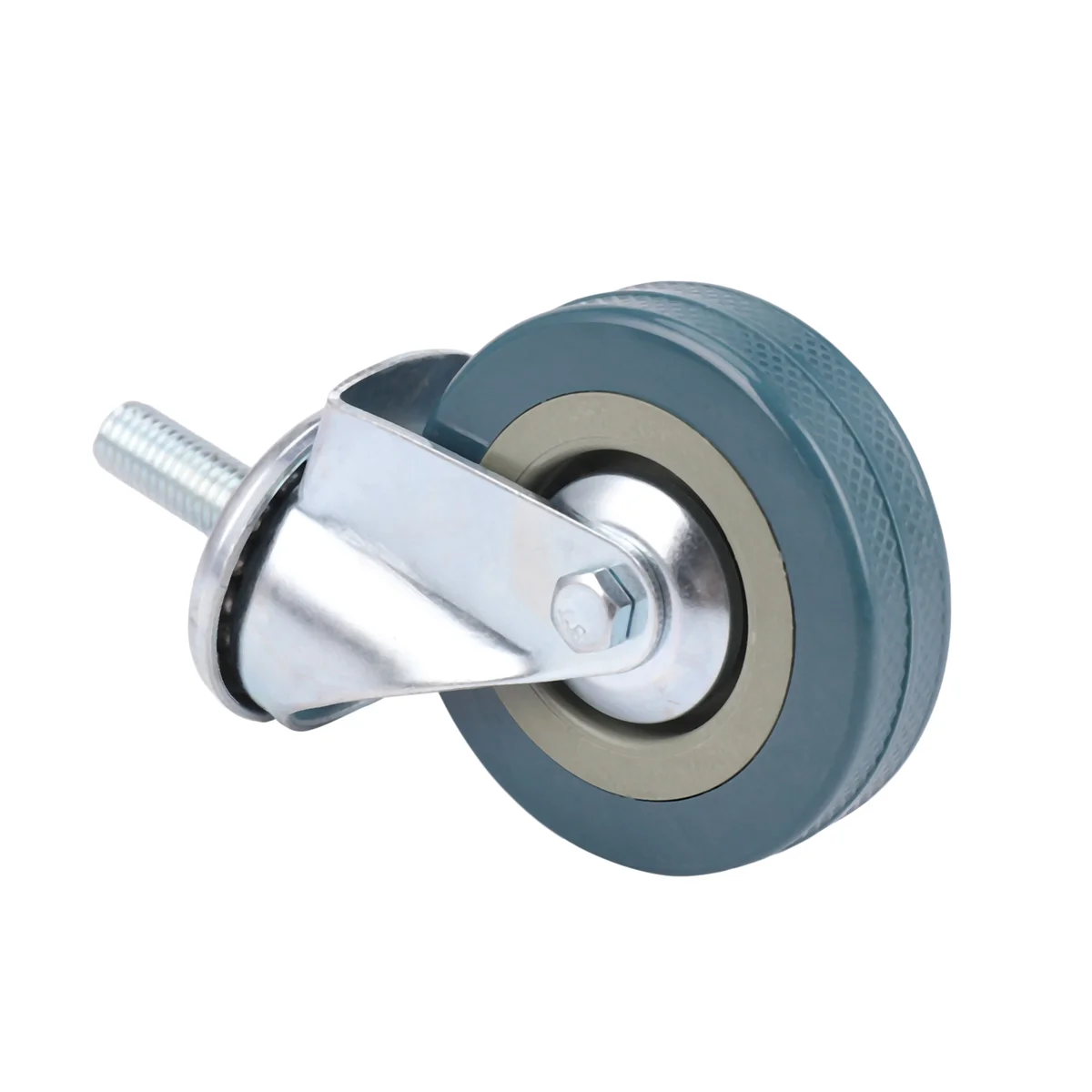 A04I Heavy Duty 75mm Swivel Castor with Brake Trolley Casters wheels for Furniture, Set of 4