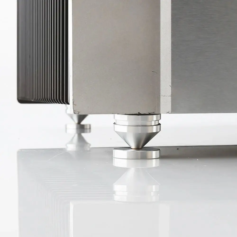 1Pcs Speaker Stand Feet Foot Pad Aluminium Alloy Metal Spikes Cone Floor Foot Nail for Loudspeakers Shoes Spike Shock Absorber